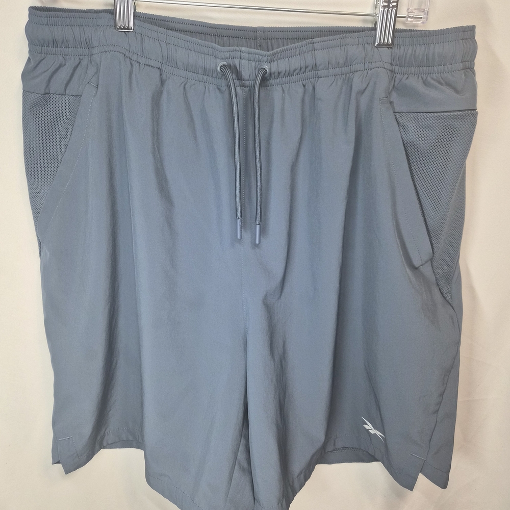 Reebok Men's Blue Athletic Shorts